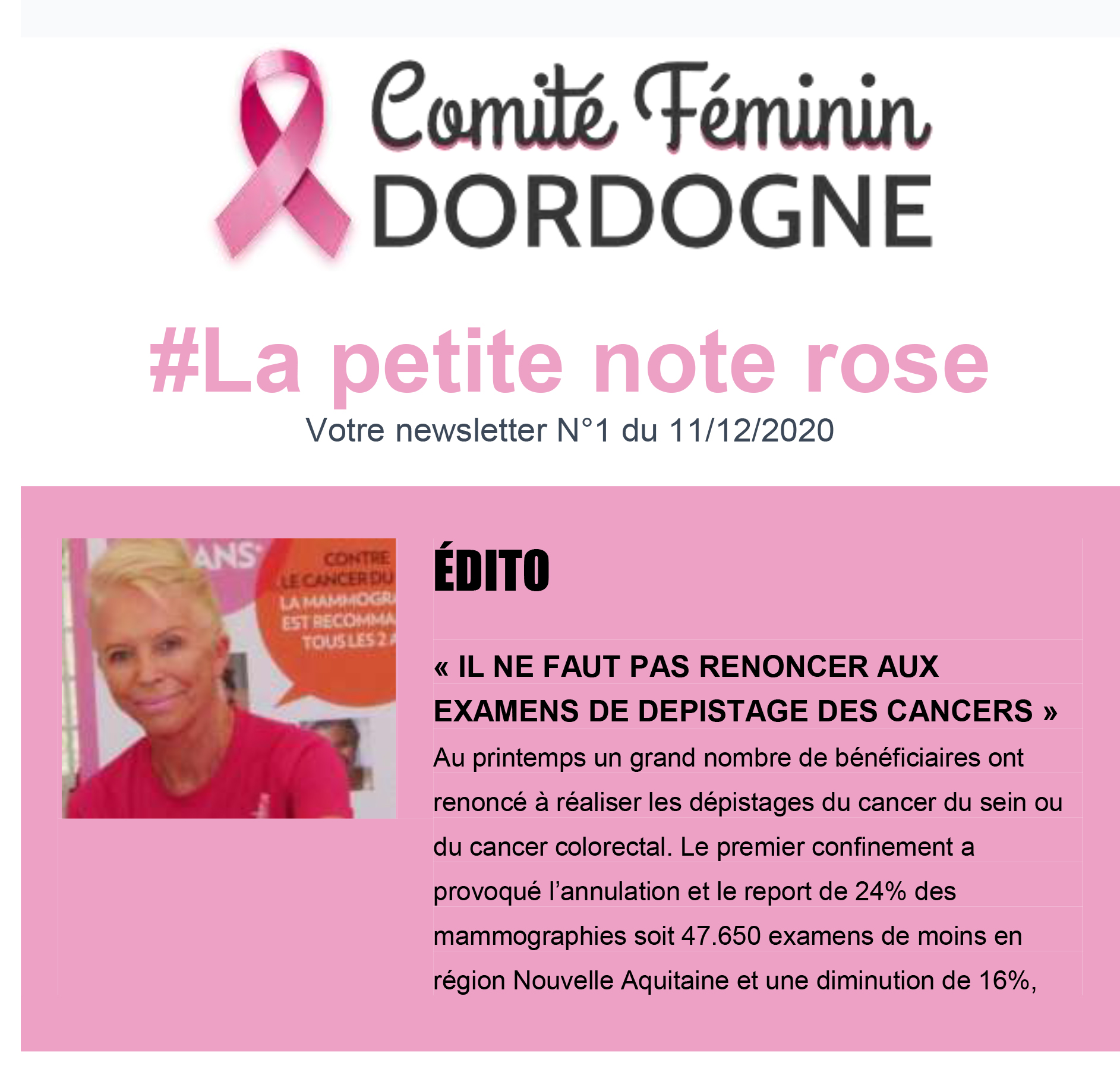 La petite note rose