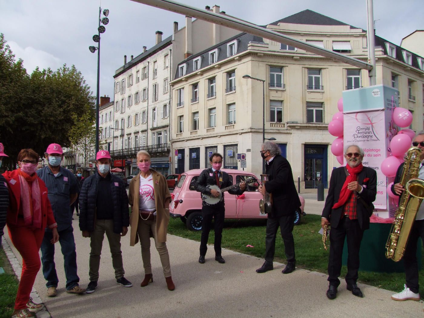 Octobre Rose 2020 à Périgueux