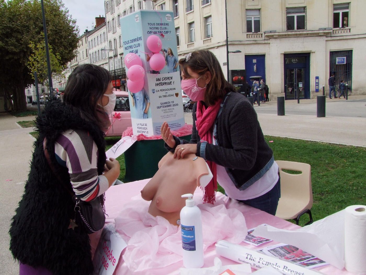 Octobre Rose 2020 à Périgueux