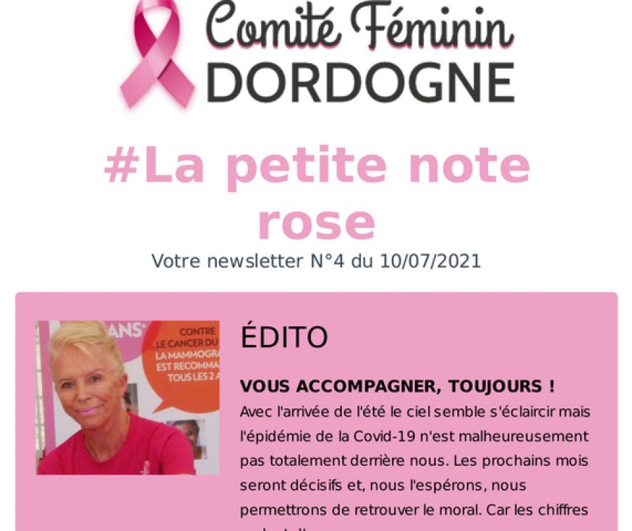 {Comité Féminin Dordogne Cancer} image