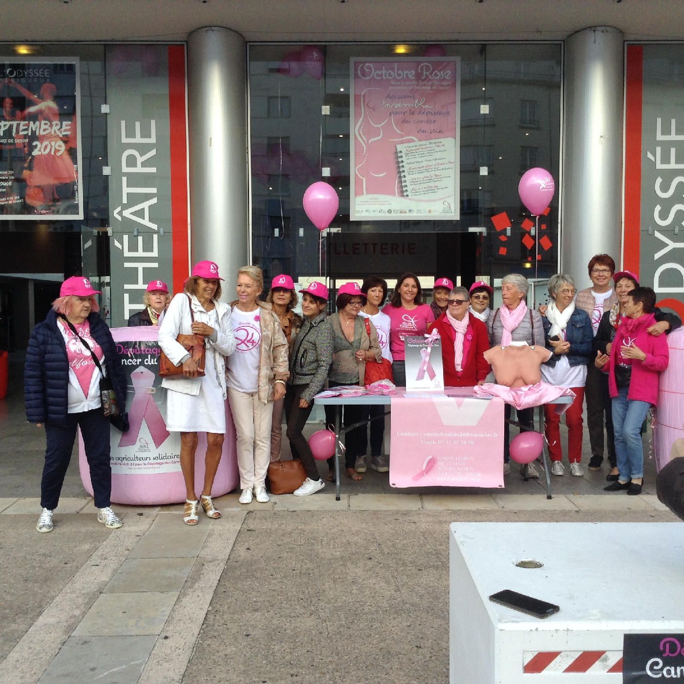 {Comité Féminin Dordogne Cancer} {Prévention et dépistage Cancer Dordogne}
