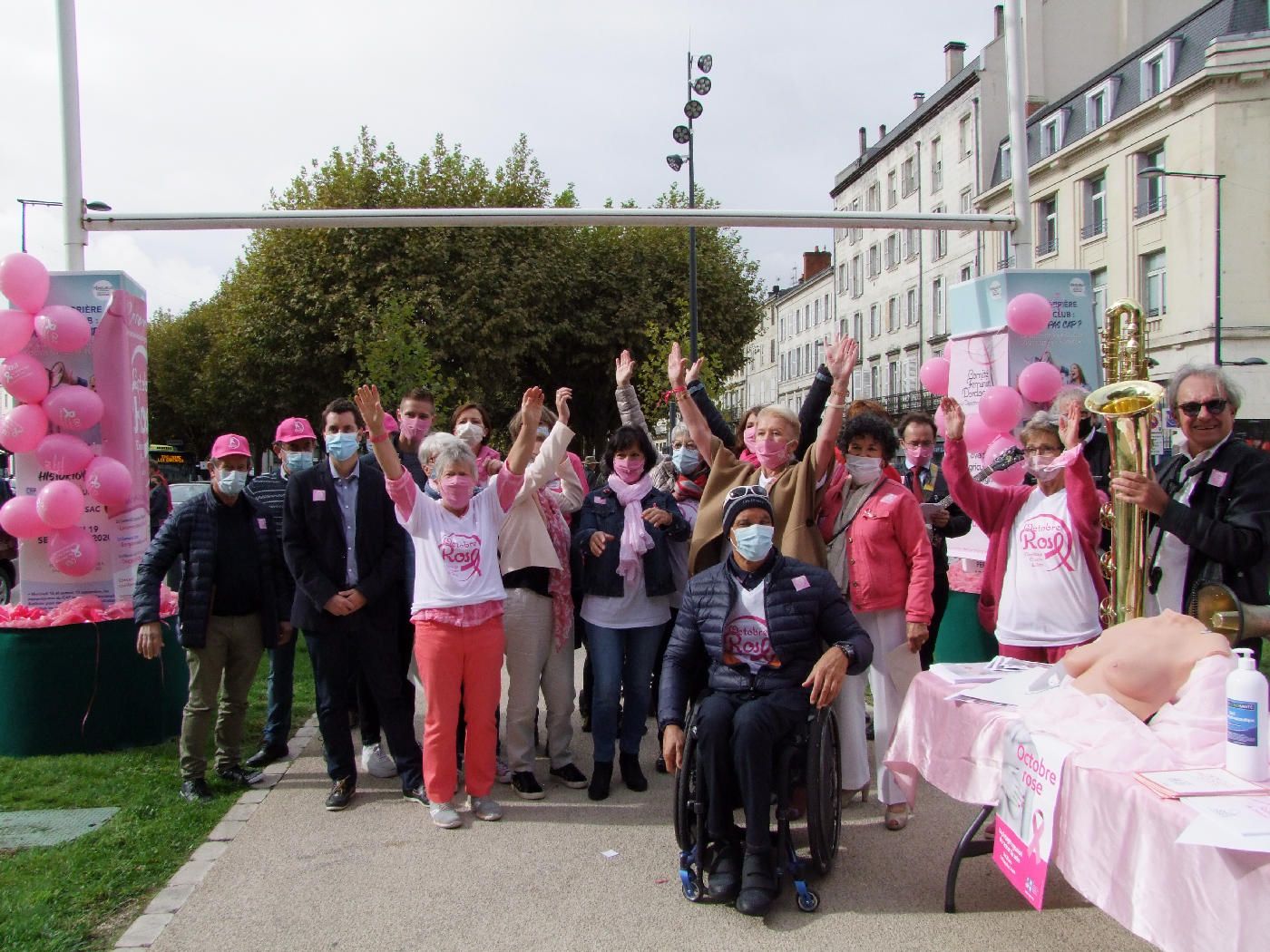 Octobre Rose 2020 à Périgueux