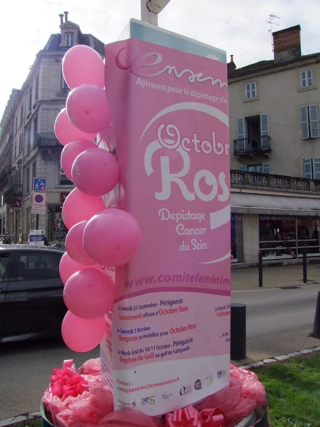 Octobre Rose 2020 à Périgueux