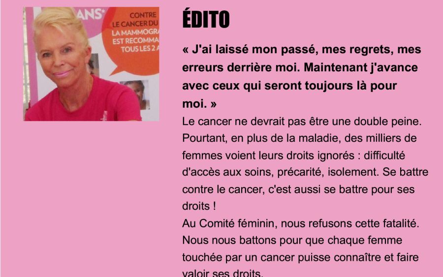 {Comité Féminin Dordogne Cancer} image